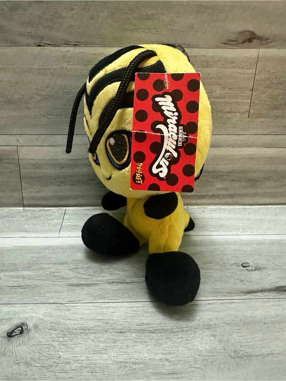 Miraculous ladybug pollen Kwami plush Toy 9”